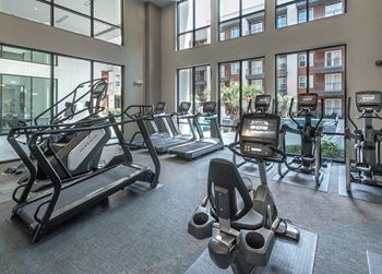 Two-Story Equinox-Inspired Fitness Center at Windsor by the Galleria, Dallas, Texas