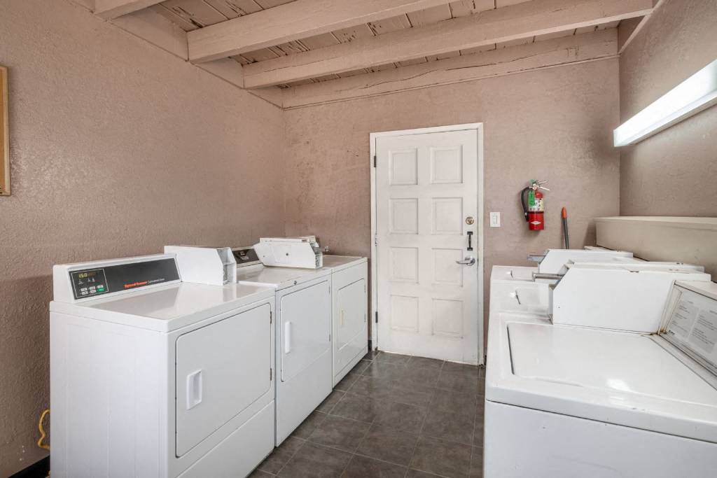 Laundry Room at Barcelona Apartments, California