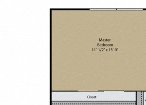 2 Bedroom 1 Bath Floor Plan 2 Bedroom 1 Bath Floor Plan at Casa Del Rio Apartments, California, 93710