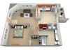 1 bedroom 1 bathroom Jubilee Floor Plan 1 bedroom 1 bathroom Jubilee Floor Plan at Dartmouth Tower at Shaw, California, 93612