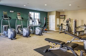 Gym at Parkside Commons Apartments Chelsea, MA