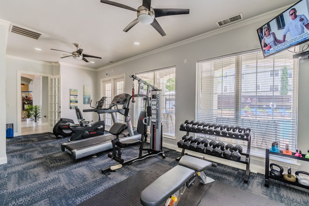 apartment gym