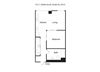 E15.1 Floor Plan 2 E15.1 - 1 Bed 1 Bath Floor Plan 2 at 10th and G Apartments in San Diego, CA