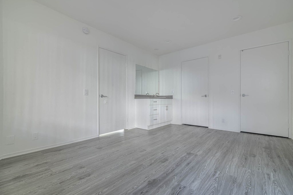 Master bedroom with vanity