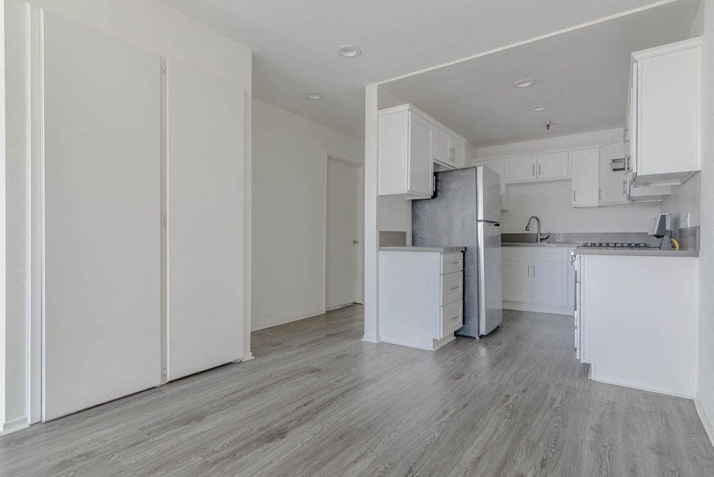 Kitchen and dining area