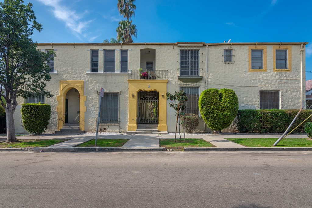 Front of building street view