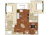 Floor Plan Floor Plan at St. Marys Square Apartments, Raleigh, North Carolina