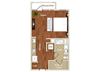 Floor Plan Floor Plan at St. Marys Square Apartments, Raleigh, North Carolina