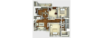EL Loco Floor Plan at Westside Flats, Texas
