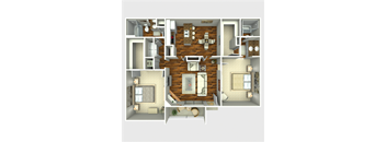 Eliminator Floor Plan at Westside Flats, Houston, TX, 77077