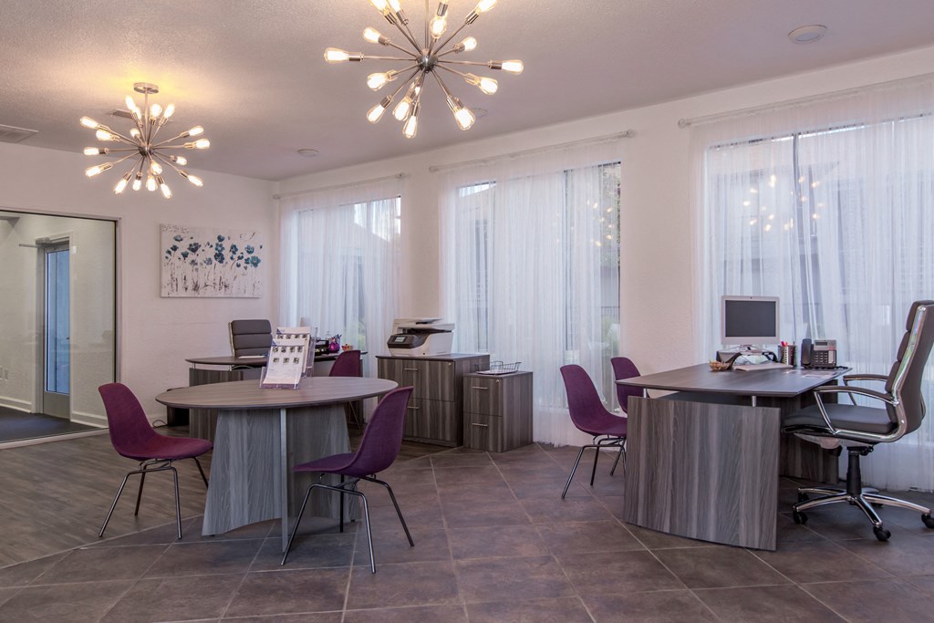 On Site Leasing Office at Westside Flats, Houston, Texas