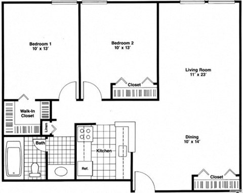 13210 Village Park Dr. Studio-2 Beds Apartment, Home for Rent - Photo Gallery 21