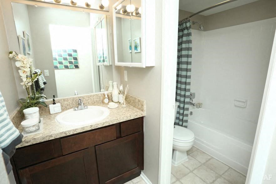 a bathroom with a sink and a toilet