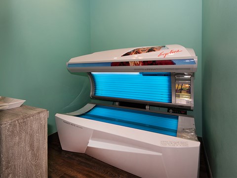 an image of a refrigerator with its door open