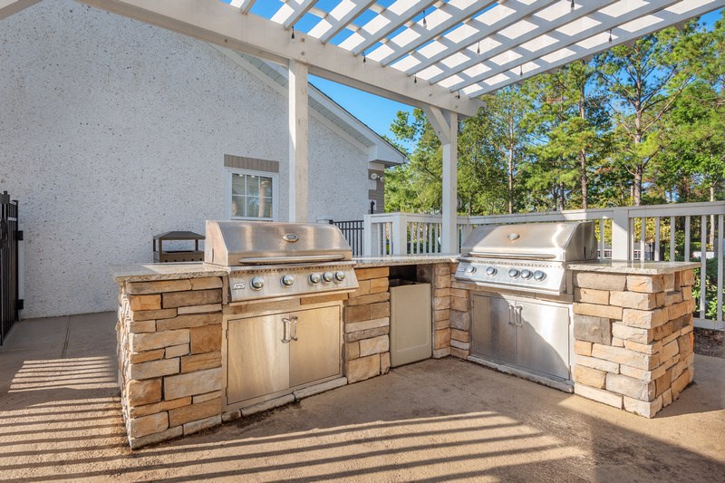 Barbecue And Grilling Station at St. Andrews Reserve, North Carolina, 28412