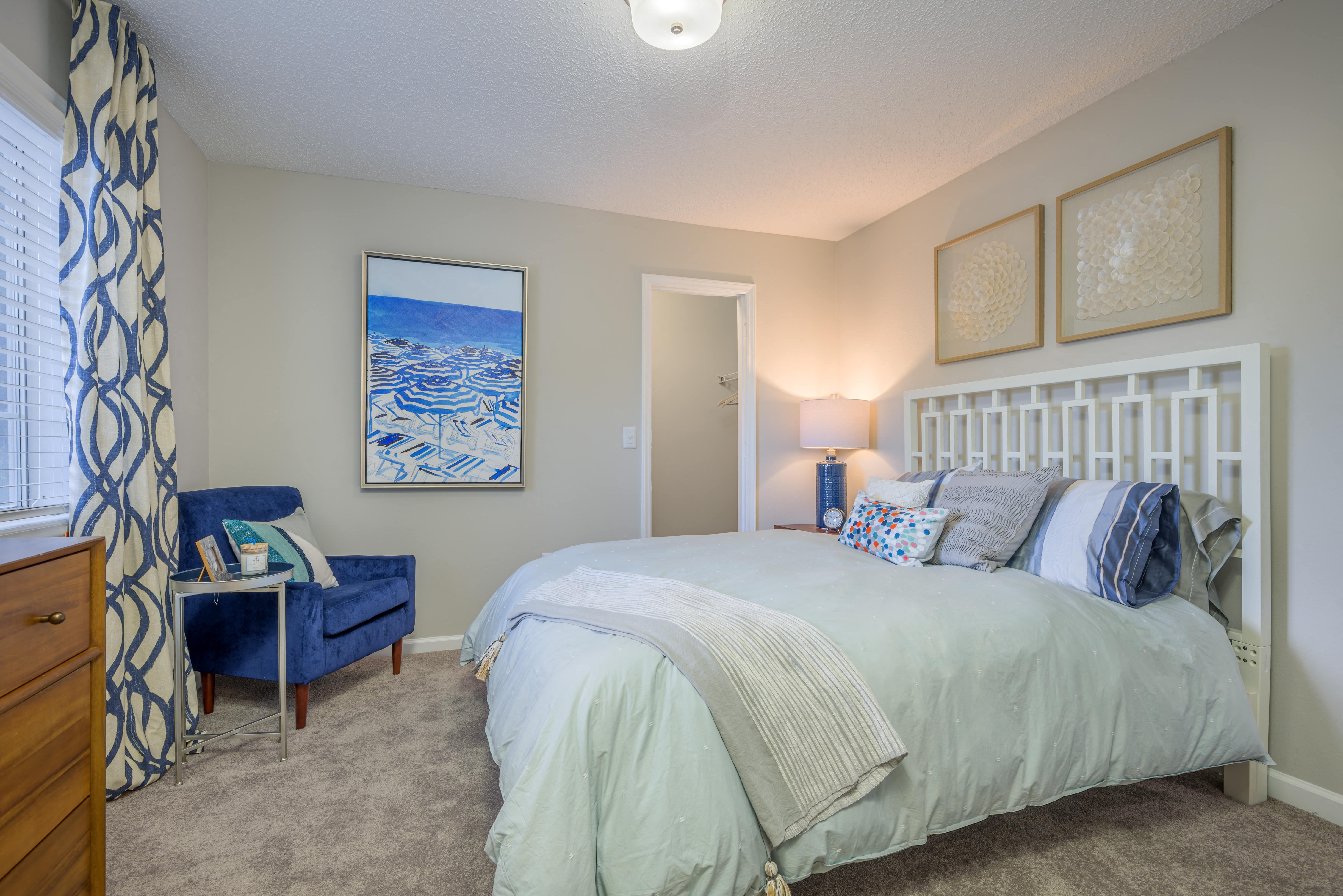 Well Decorated Bedroom at St. Andrews Reserve, Wilmington, NC