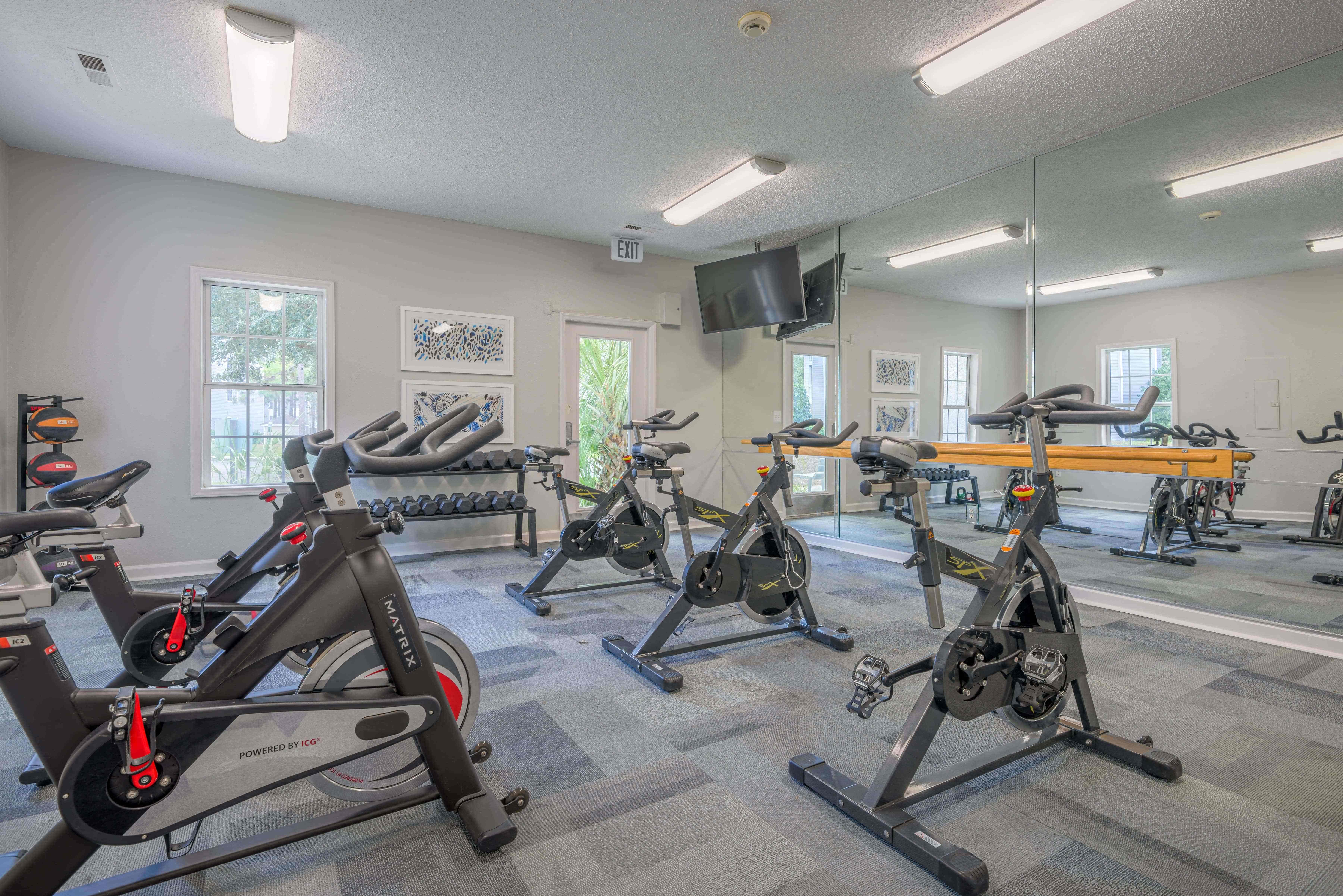 Modern Fitness Center at St. Andrews Reserve, Wilmington, North Carolina