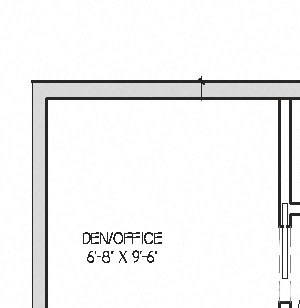 Two bedroom plus den, two bathroom apartment layout at Summerhill Place in Nanaimo, BC