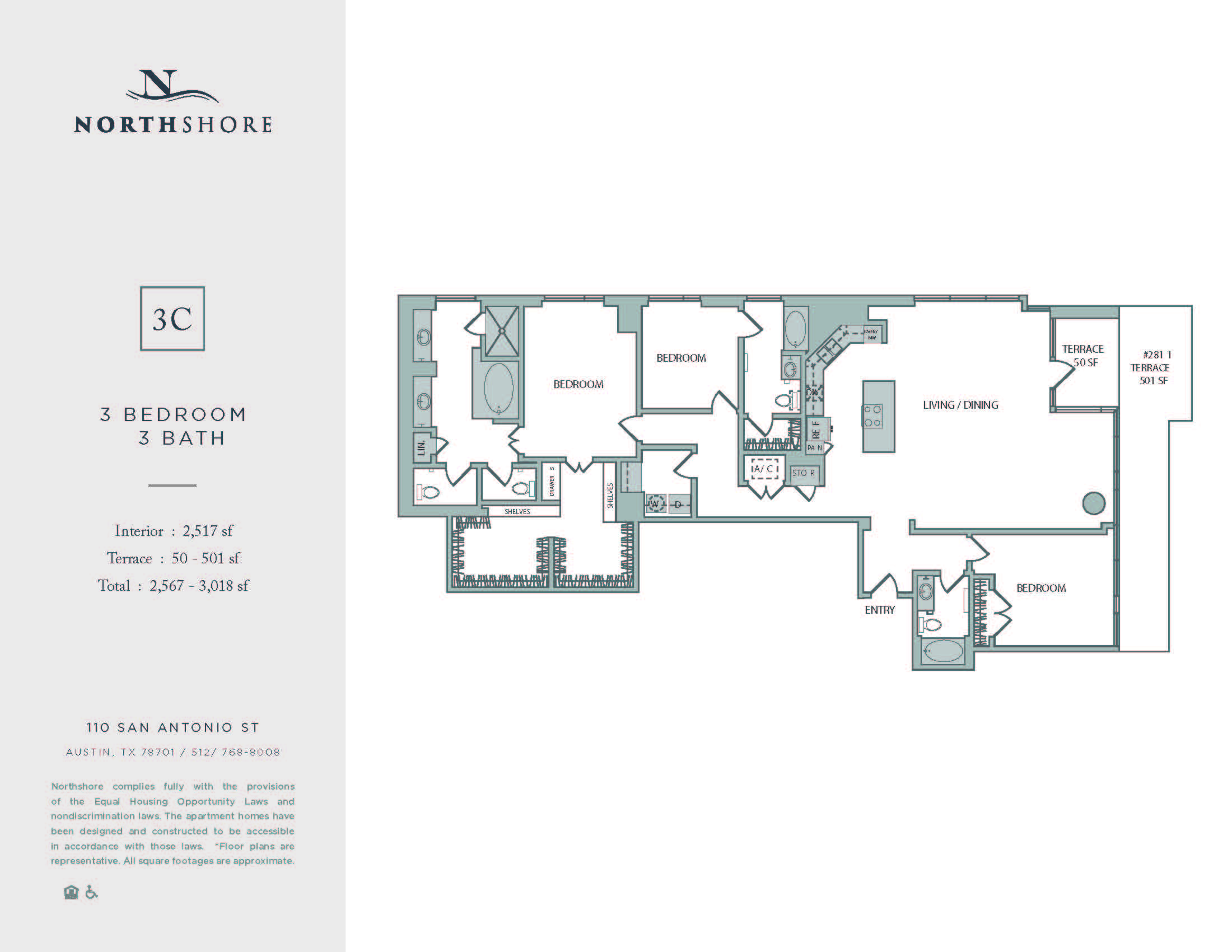 Studio, 1, 2, 3Bedroom Apartments in Austin, TX Northshore Austin