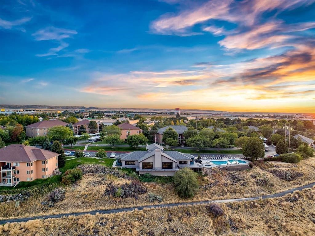 Clubhouse view from park at Columbia Village, Idaho, 83716
