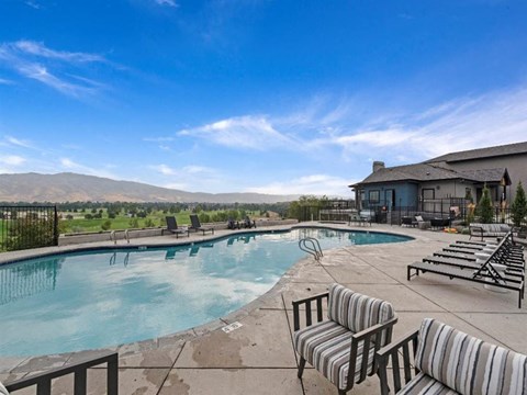 Pool area at Columbia Village, Boise, 83716