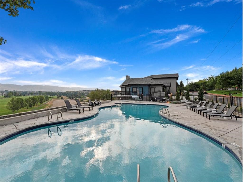 Pool with a view at Columbia Village, Boise, Idaho