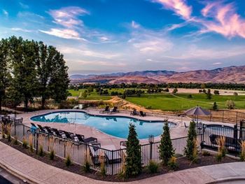 Pool Deck at Columbia Village in Boise, ID 83716