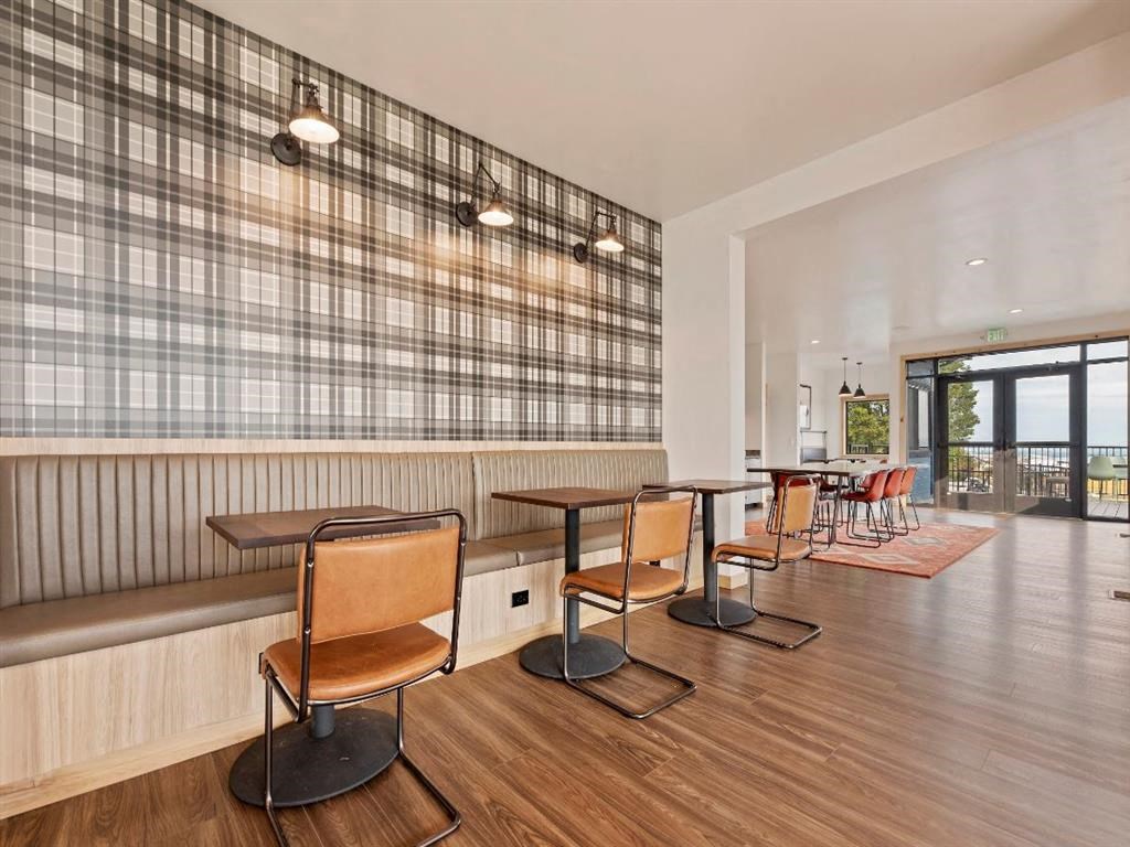 Seating area at Columbia Village, Idaho