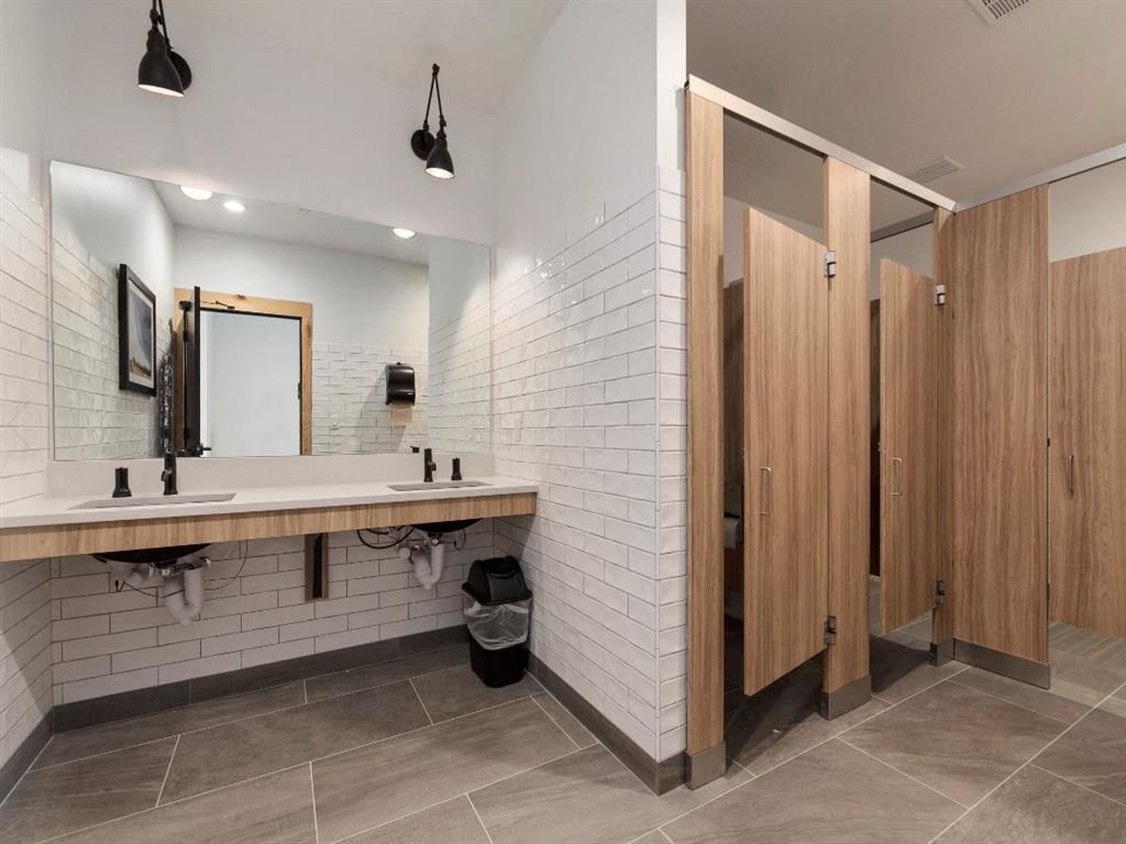 Clubhouse restrooms at Columbia Village, Boise