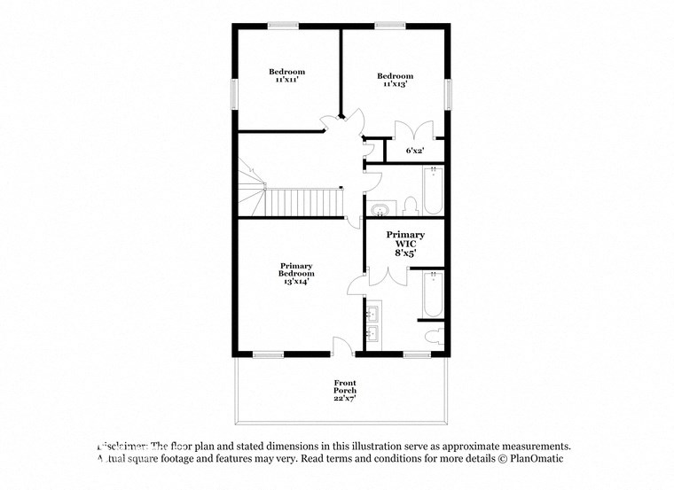 this floor plan is an approximation and may not include the most recent information