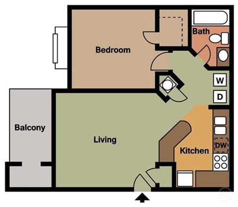 Briarcliff- 1Bed,1 Bath