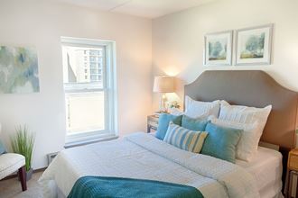 Gorgeous Bedroom at Knollwood Towers East Apartments, Hopkins, MN - Photo Gallery 5
