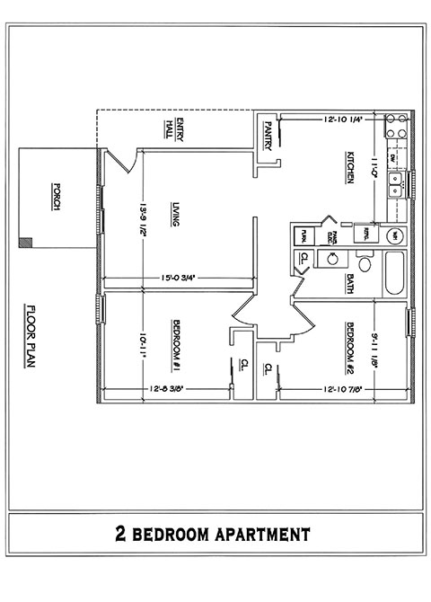 2 3 And 4 Bedroom Apartments In Winchester Pine Plaza