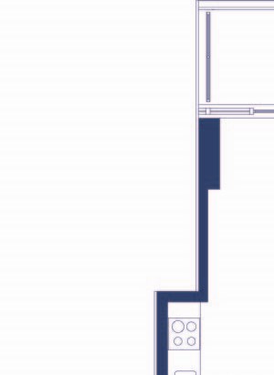 Oversized, modern floor plans New City Avenue apartments