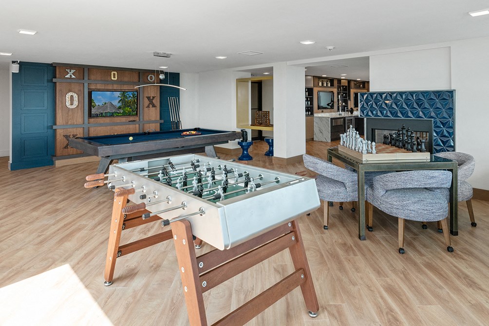 The clubhouse at The Dane in Wynnefield, PA 