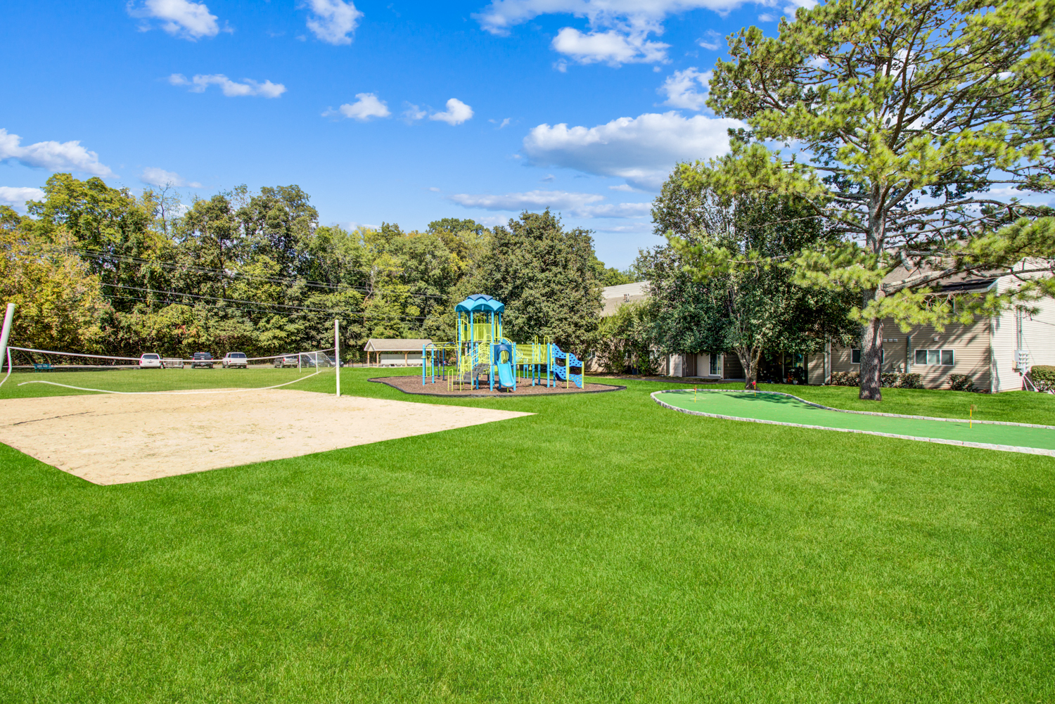 the preserve at ballantyne commons community park with playground