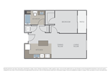 Studio apartment at Meridian At Midtown Apartments in San Jose