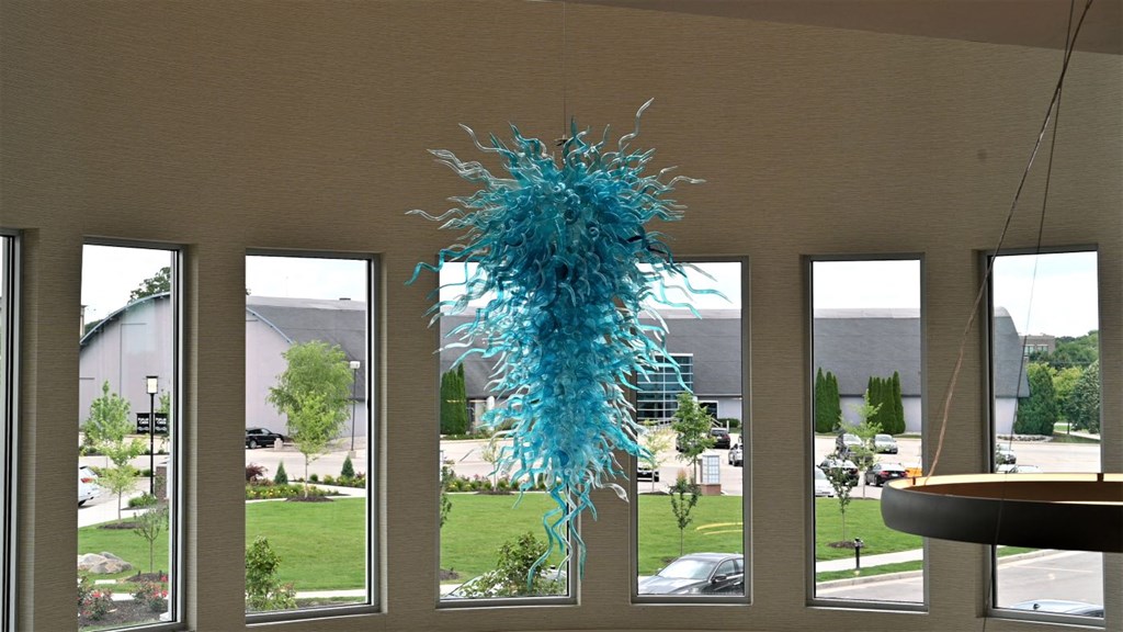 Modern Lighting at Poplar Creek Apartments, Brookfield, Wisconsin