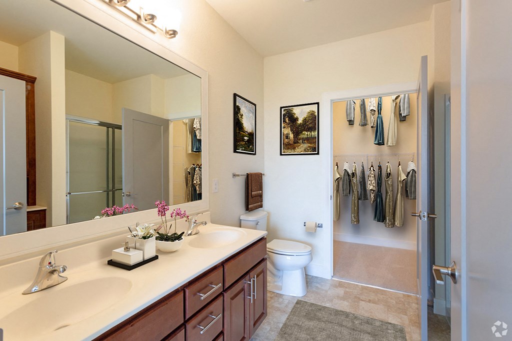 Vanity Lights at Poplar Creek Apartments, Brookfield