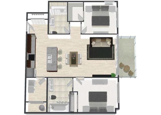 D Floor Plan 4