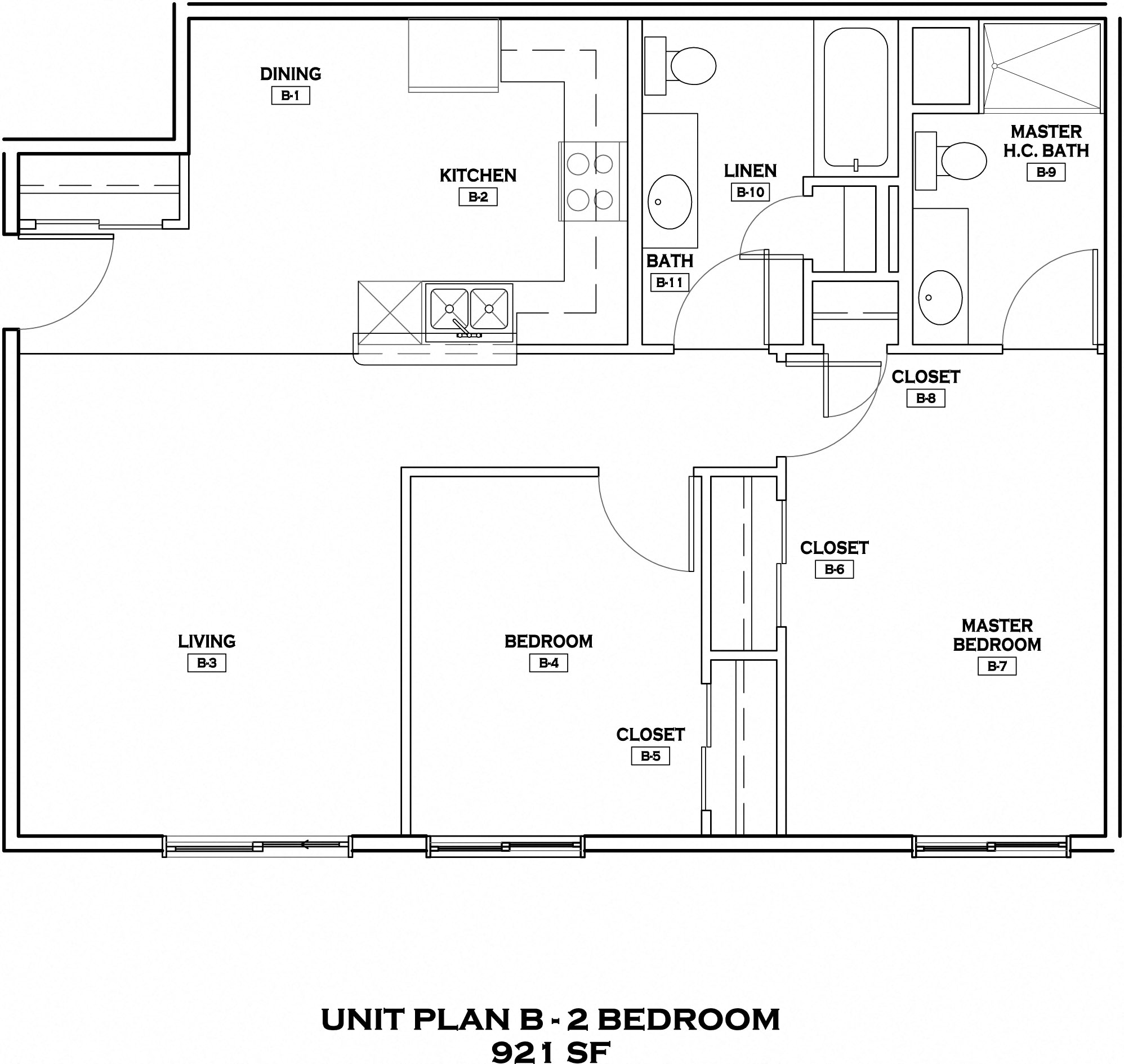 2 Bedroom