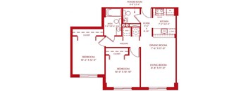 2 Bedroom - Type C