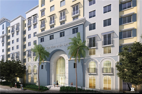 the building in which the hotel is located