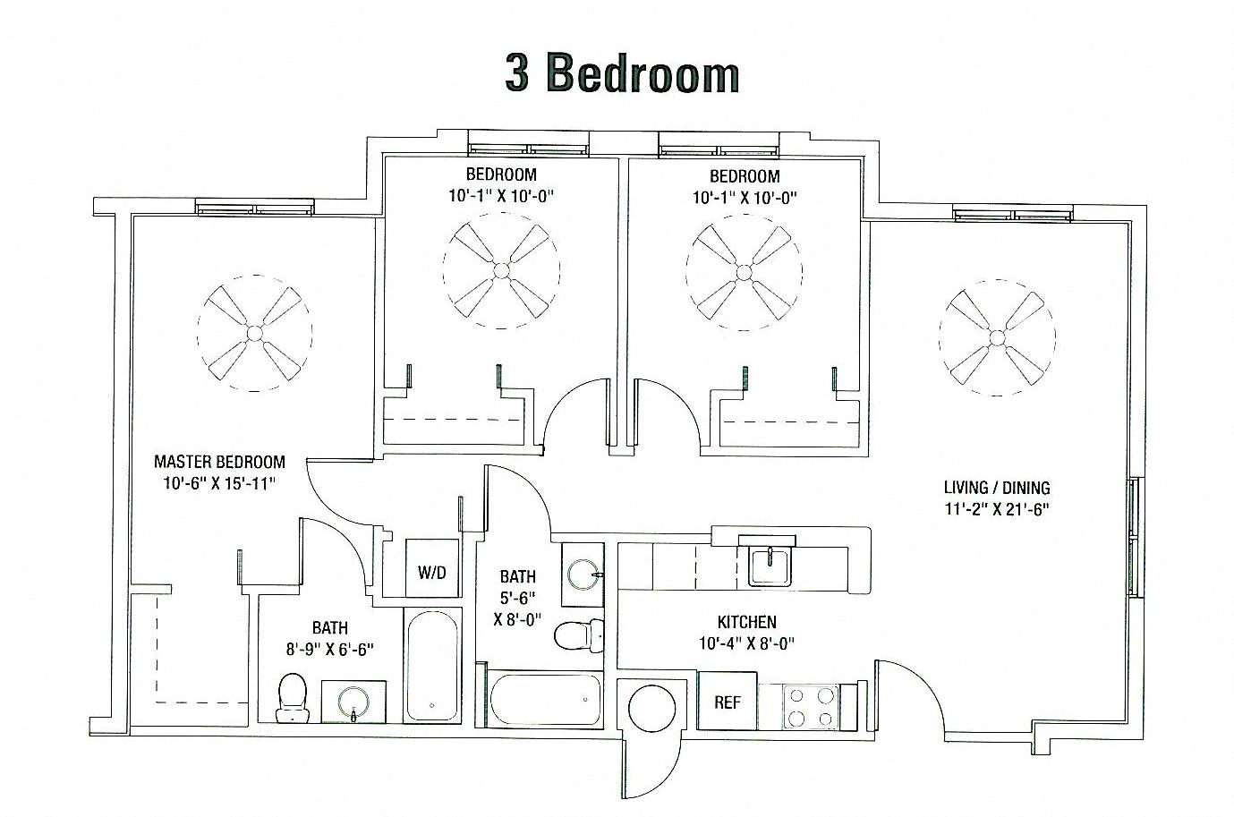 Three Bedroom