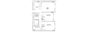 Two bedroom/Two bathroom