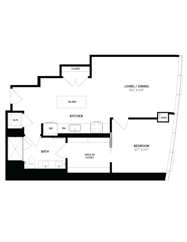 1 Bed/1 Bath-09-10B