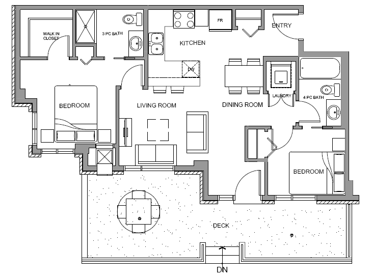 Floor Plans of Glenmore Central in Kelowna, BC