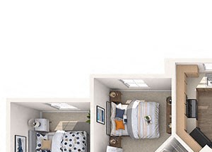 Ruth Floor Plan Ruth Floor Plan at Residences at Stadium Village, Surprise