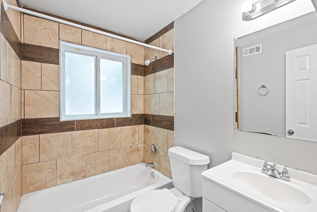 Bathroom New Tile at Gardens at Washington Park 2, Georgia