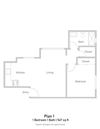 1 Bedroom - Plan 1